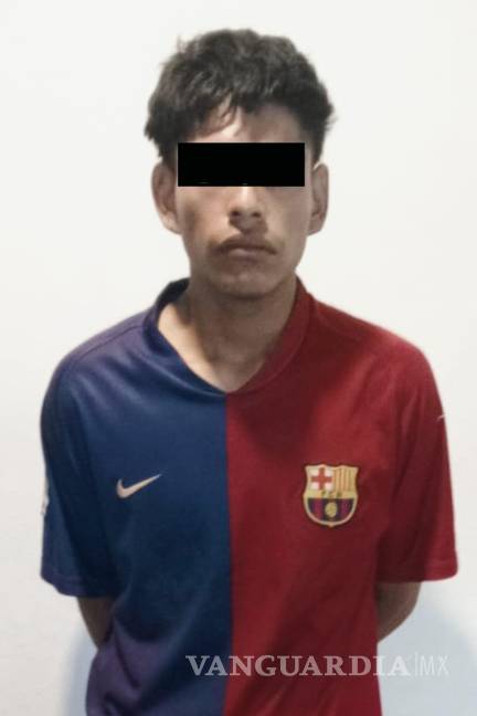 Cae joven acusado de robo con violencia a tiendas de conveniencia en Guadalupe, NL