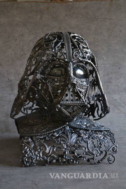 $!Este es el casco de Darth Vader más bonito que hayas visto