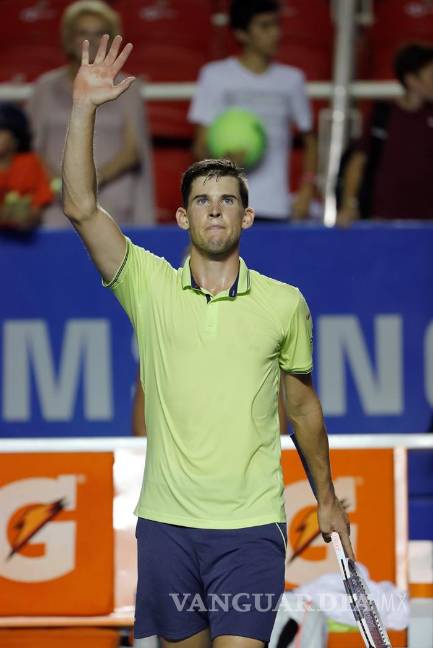 $!Dominic Thiem avanza en Acapulco, el reto que le espera en Cuartos de Final será mucho mayor