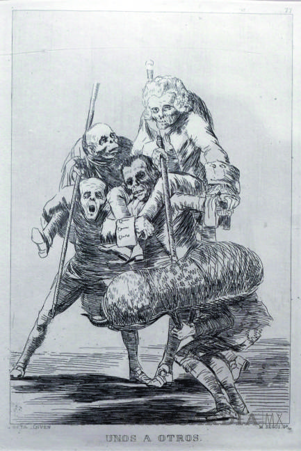 $!‘Los Caprichos’ de Goya , la obra de un clásico llega hoy a saltillo