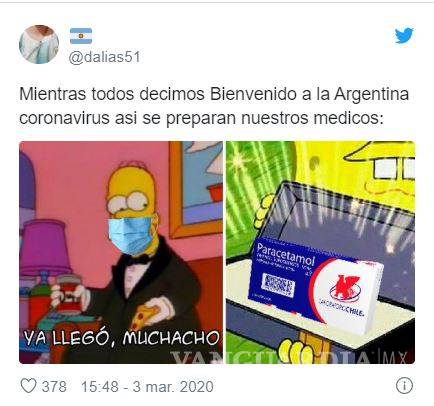 $!Paracetamol contra el coronavirus: del meme a la realidad... ¡la OMS recomienda su uso contra el COVID-19!