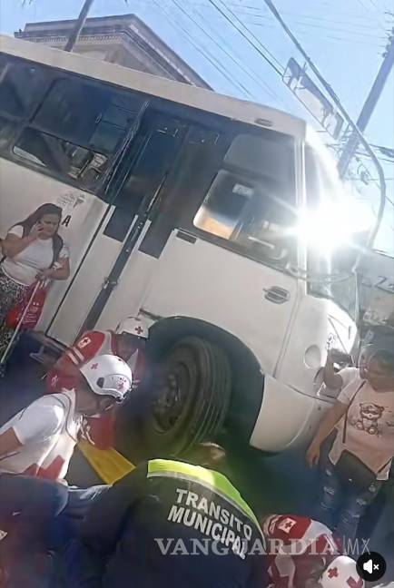 Saltillo: al penal chofer de la Ruta Guayulera; arrolló a un adulto mayor el fin de semana y falleció ayer