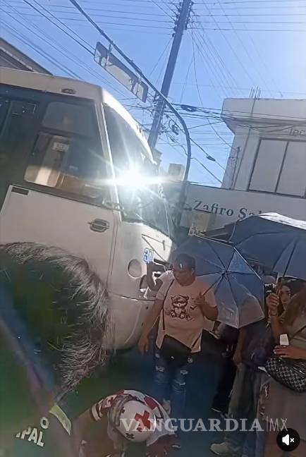 Saltillo: al penal chofer de la Ruta Guayulera; arrolló a un adulto mayor el fin de semana y falleció ayer