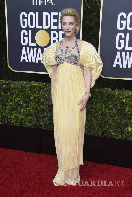 $!Entre vestidos extravagantes así fue la Alfombra Roja de los Golden Globe 2020