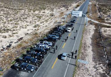 Tras el abatimiento de “El Mencho”, autoridades reforzaron la vigilancia en carreteras y puntos limítrofes con Nuevo León y otras entidades.