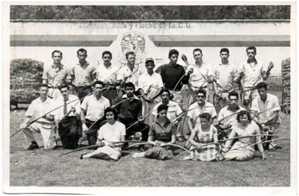 $!La UNAM incentivaba el deporte de tiro con arco desde 1956.