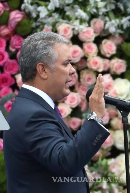 $!Iván Duque asume como nuevo presidente de Colombia