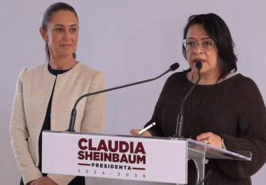 En su primer mensaje como futura directora de CFE, Emilia Calleja agradeció el nombramiento y aseguró que bajo el mando de Manuel Bartlett se “rescató a la CFE y defendió la soberanía energética de México”