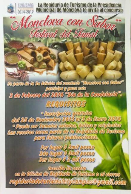 $!Organizan concurso de elaboración de tamales en Monclova