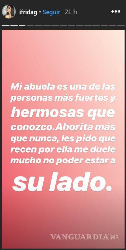 $!'Son unas trepadoras' dice Frida Sofía de la dinastía Pinal, manda mensaje a su abuela