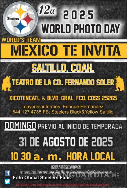 $!Entre los premios destacan un jersey firmado por Ray Bracho y una fotografía de Franco Harris.