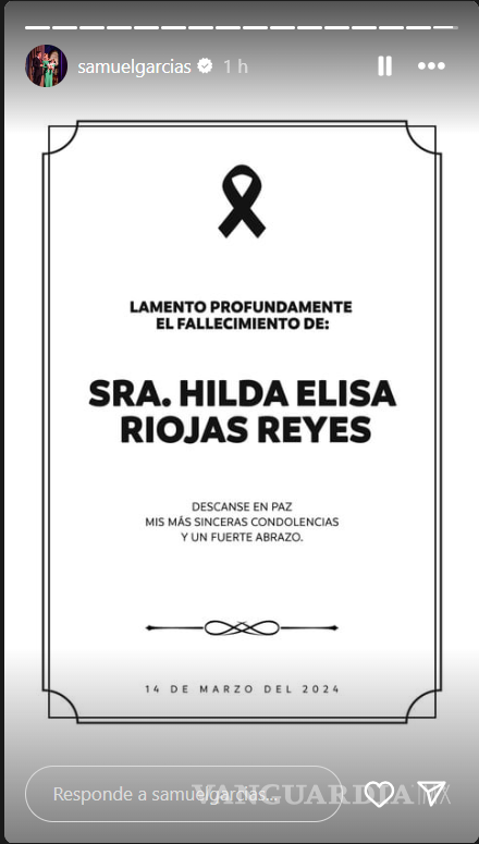 $!‘Te amo mamá, gracias por todo’, Luis Donaldo Colosio despide a su madre adoptiva