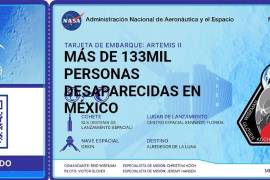 Familiares de víctimas de desaparición en Nuevo León continúan la búsqueda de sus seres queridos y ahora lograron incluir sus nombres en la nave Orión que participa en la misión Artemis II de la NASA.