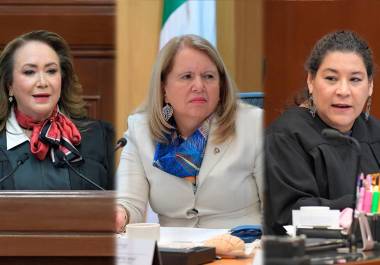 Loretta Ortiz Ahlf, Lenia Batres Guadarrama y Yasmín Esquivel Mossa son las señaladas | Foto: Especial