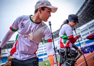 Matías Grande, Ana Paula Vázquez, Dafne Quintero y Sebastián García mantienen presencia coahuilense en las rondas individuales de la Copa del Mundo de Tiro con Arco Shanghái 2026.