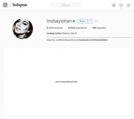 $!Lindsay Lohan se convierte al Islam