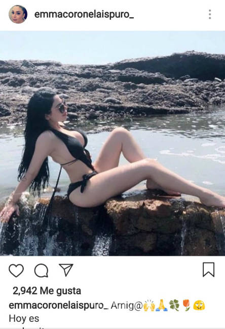 $!Filtran foto de Emma Coronel, esposa de ‘El Chapo’, en bikini