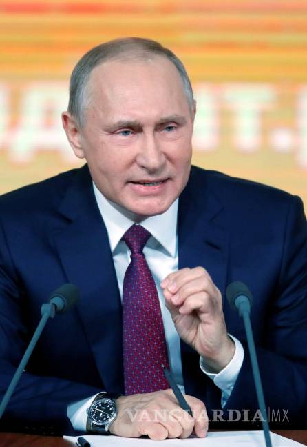 $!Afirma Putin que intervención rusa en EU es una invención de los opositores a Trump