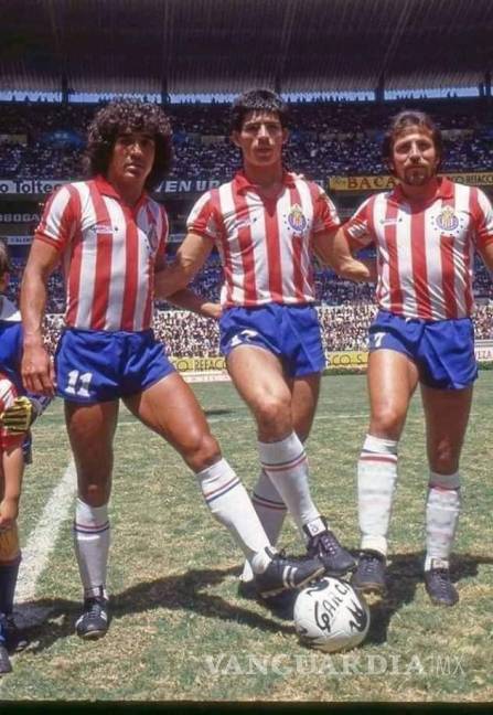 $!El tridente histórico de Chivas se conformaba por: ‘Snoopy’ (izquierda), Yayo (al centro) y Sammy (derecha).