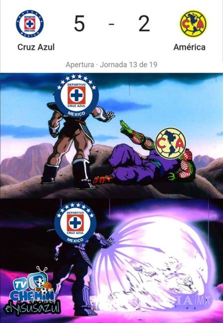 $!Los memes de la victoria del Cruz Azul al América