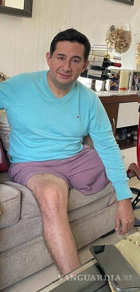 $!Debido a la metástasis, a Marco Antonio le fue amputada la pierna izquierda.