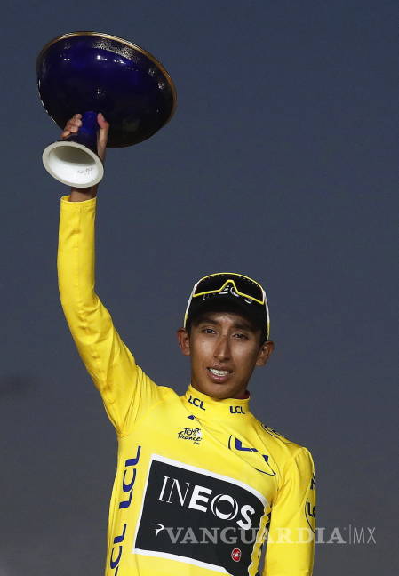 $!Egan Bernal conquista histórico título en el Tour de France
