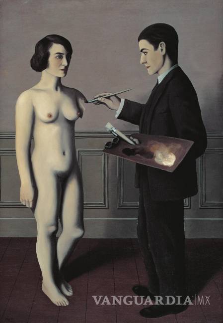 $!Tentativa de lo imposible de René Magritte pintado en 1928. La máquina Magritte destaca el componente repetitivo y combinatorio en la obra del gran pintor surrealista. EFE/Museo Nacional Thyssen Bornemisza