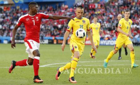 $!Rumania empata 1-1 a Suiza en Grupo A de la Eurocopa