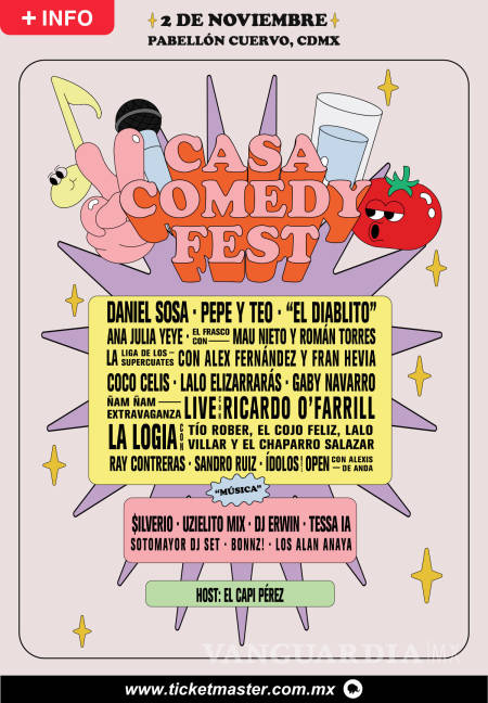 $!Casa Comedy Fest anuncia line up de su segunda edición