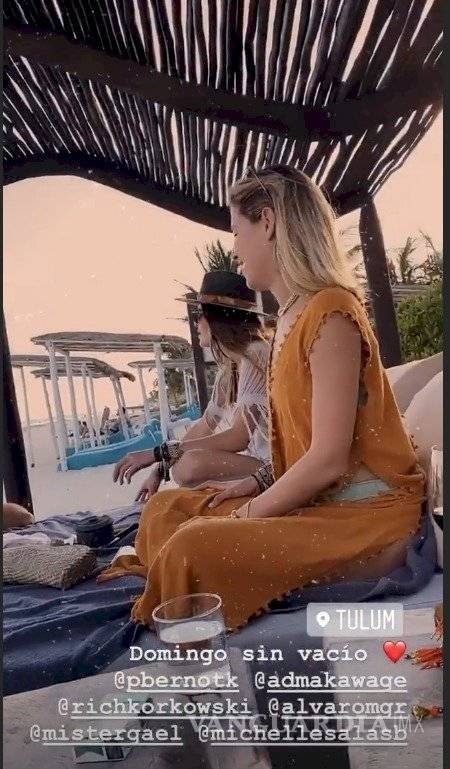 $!Michelle Salas prefiere vacacionar con Sofía Castro que con Frida Sofía