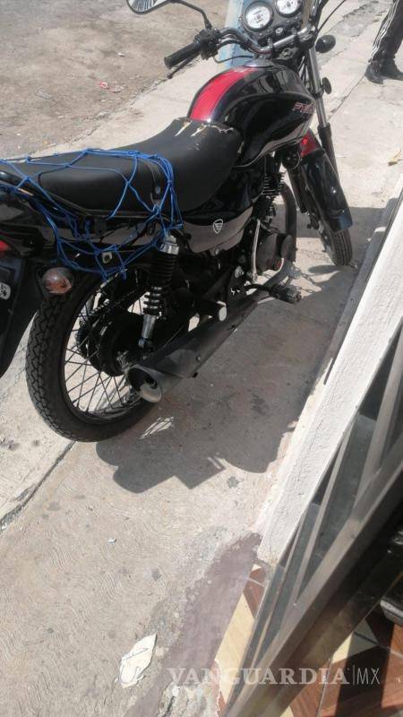 $!La motocicleta fue sustraída mientras los propietarios dormían, alrededor de las 03:00 horas.