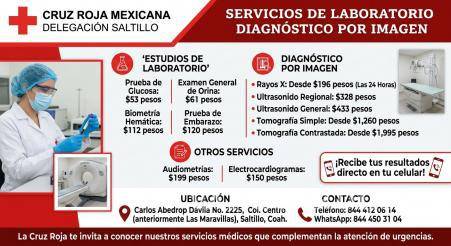 $!La institución cuenta con rayos X las 24 horas y ofrece resultados de estudios directamente al celular.