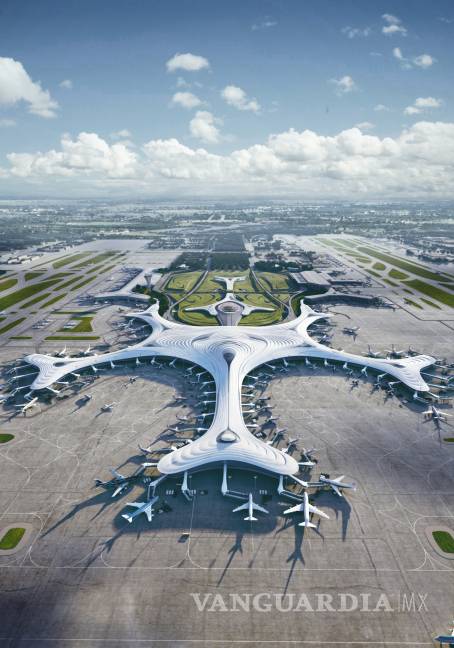 $!El Aeropuerto Internacional Harbin Taiping en China es un surrealista escenario interestelar