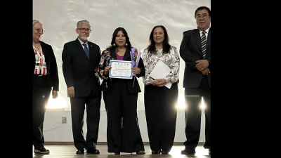 Aracely Garza Chantaka fue distinguida por su sólida trayectoria y su compromiso con la cobertura informativa de alto impacto en el noreste del país.
