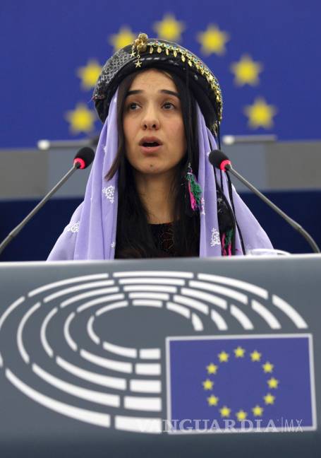 $!Nadia Murad, de esclava sexual del estado Islámico a Nobel de la Paz