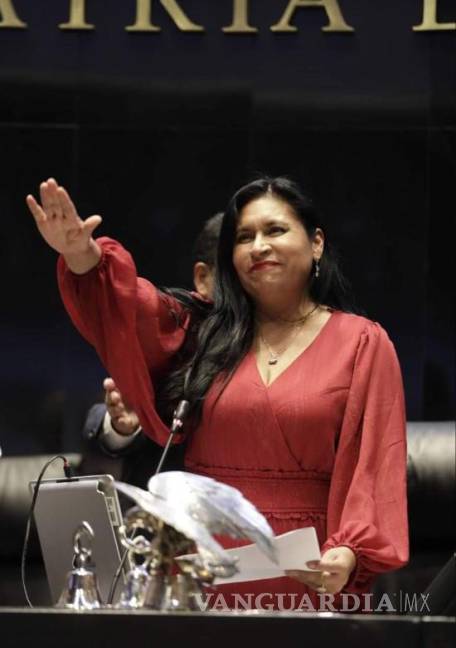 $!Recientemente la legisladora Ana Lilia Rivera, del grupo Parlamentario de Morena, asumió la presidencia de la Mesa Directiva del Senado de la República | Foto: Especial