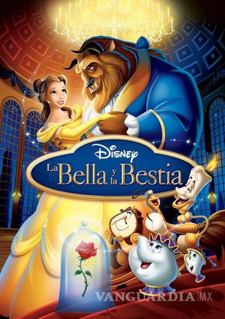 $!Portada del vídeo original de la película de Disney La Bella y la Bestia. EFE/Disney
