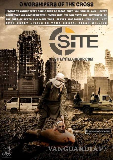 $!ISIS 'decapita' al Papa y promete masacre en Navidad