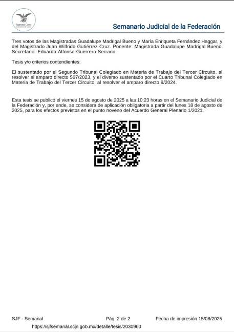 $!Recibos de nómina digitales sin la firma del trabajador tendrán validez en juicios laborales