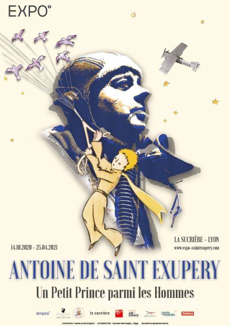 $!Exposición “Antoine de Saint-Exupéry-un Principito parmi les Hommes” en Toulouse, Francia.
