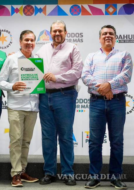 $!Con la regularización de predios, el municipio de Ramos Arizpe fortalece el patrimonio y la tranquilidad de las familias beneficiadas.