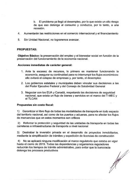 $!Industriales mexicanos piden a AMLO "actuar decididamente" ante el coronavirus
