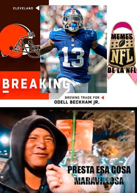 $!Los memes del equipazo que están formando los Browns de Cleveland