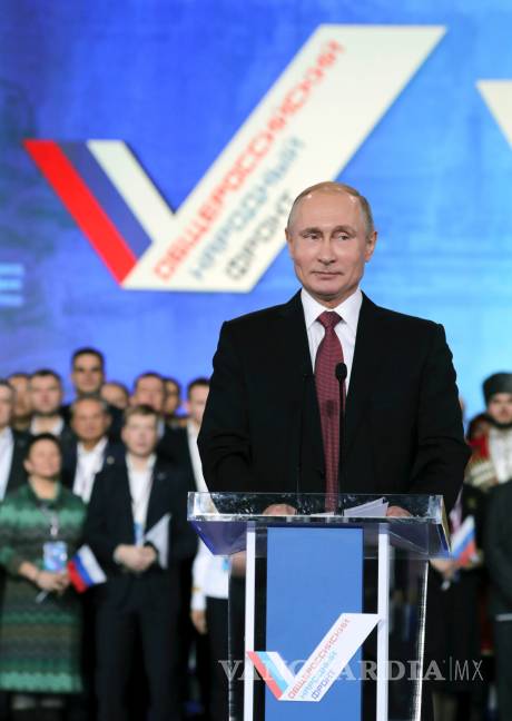 $!Arranca Vladímir Putin su campaña electoral en Moscú