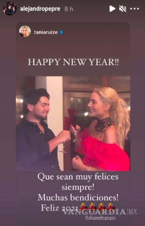 $!Peña Nieto celebró Año Nuevo con sus hijos y Tania Ruiz