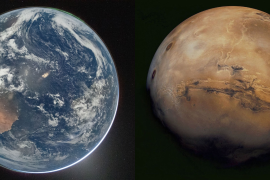 La Tierra y Marte podrían haberse formado de maneras extrañamente diferentes