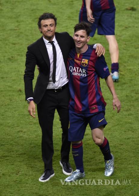 $!Revela Luis Enrique haber tenido conflictos con Lionel Messi durante su estadía en el Barcelona