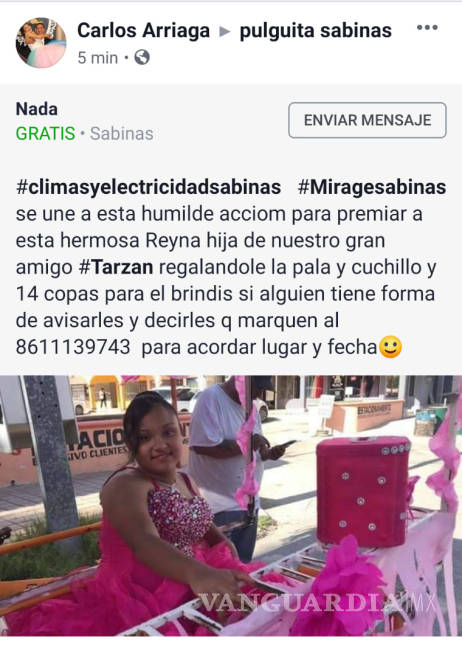 $!Ciudadanos cumplen sueño de quinceañera de la Región Carbonífera de Coahuila