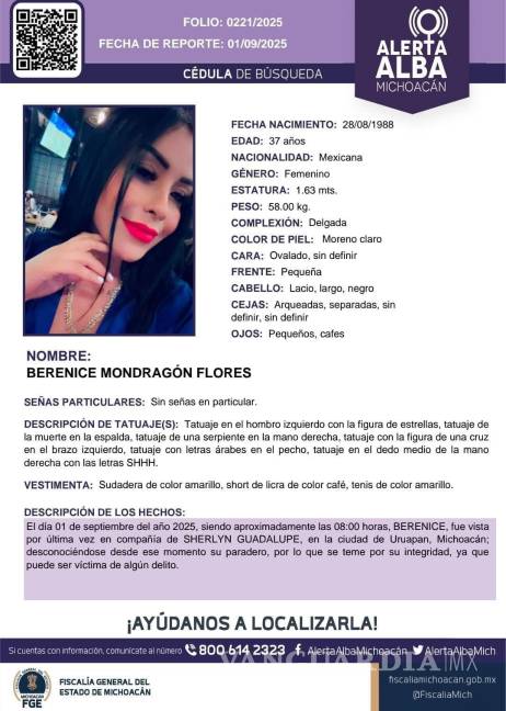 $!Localizan con vida a la influencer Marian Izaguirre en Michoacán; dos jóvenes más continúan desaparecidas