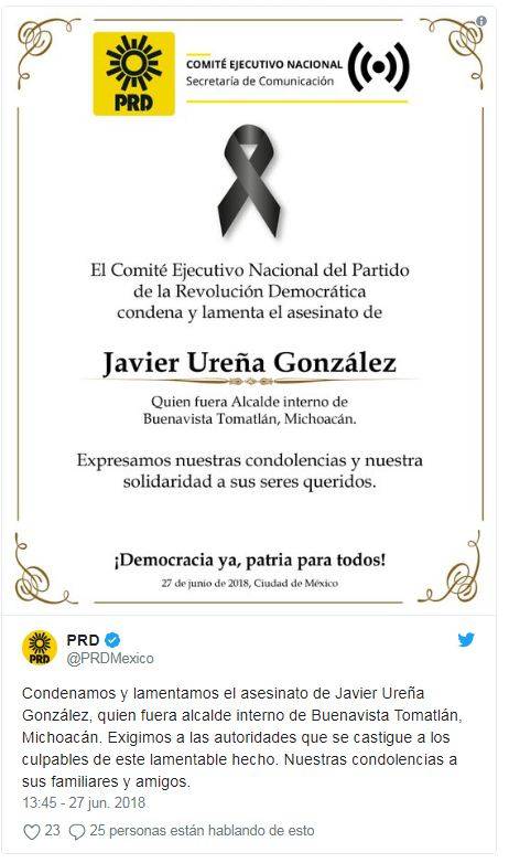 $!Asesinan a Alcalde electo y regidor de Morena en Michoacán y Jalisco